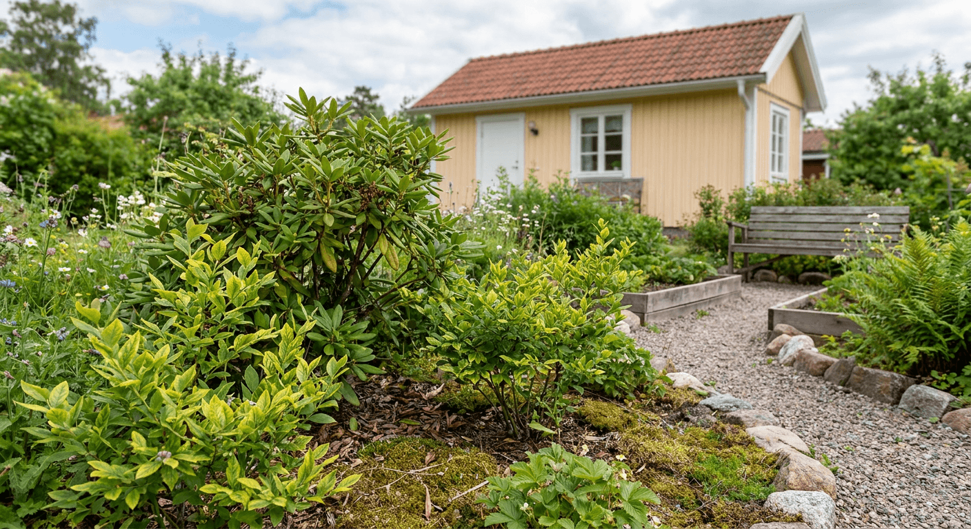 Järnbrist i trädgården – identifiera och åtgärda