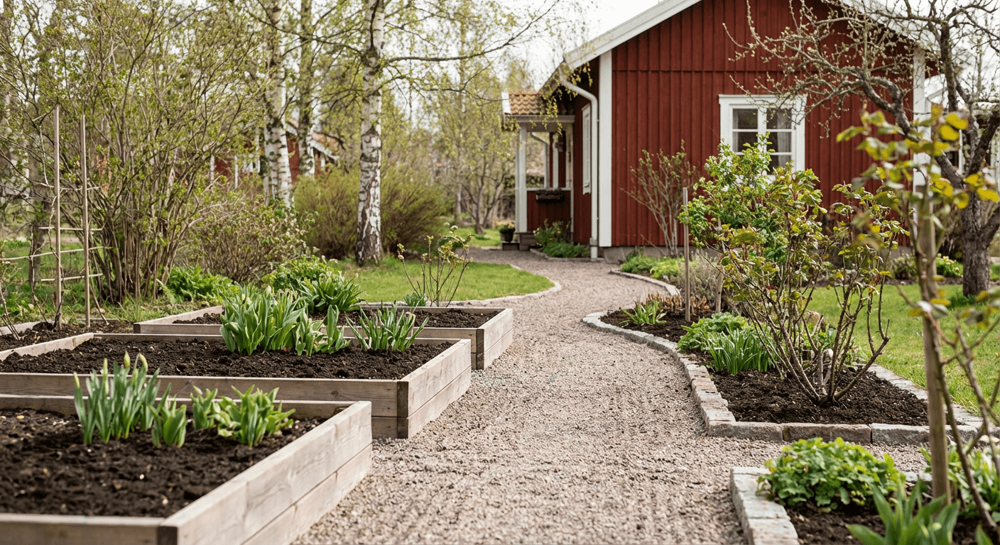 Vårstädning – grundguide för svenska trädgårdar
