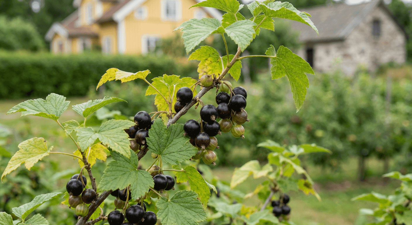 Svartvinbär – vitaminrik bärbuske
