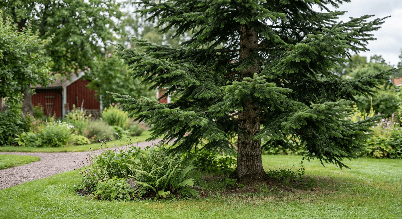 Kustgran – träd för större trädgårdar