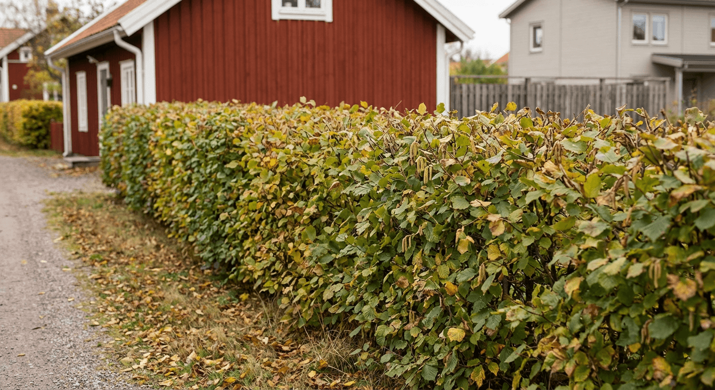 Hassel – häck med ätbara nötter