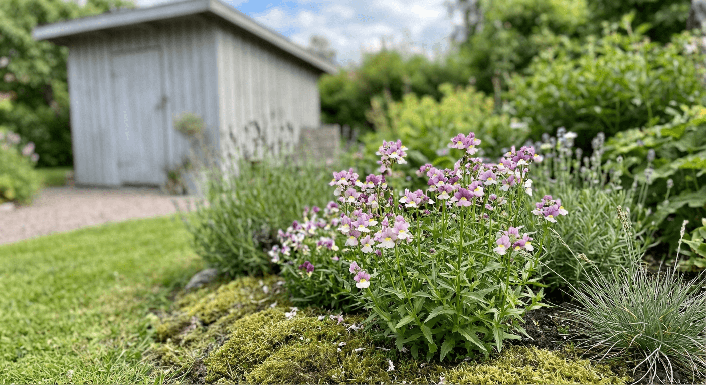 Nemesia 'Confetti' – färgglad sommarblomma för kruka