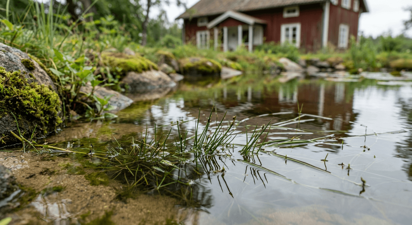 Nålsäv – undervattenmatta för akvarium och dammar