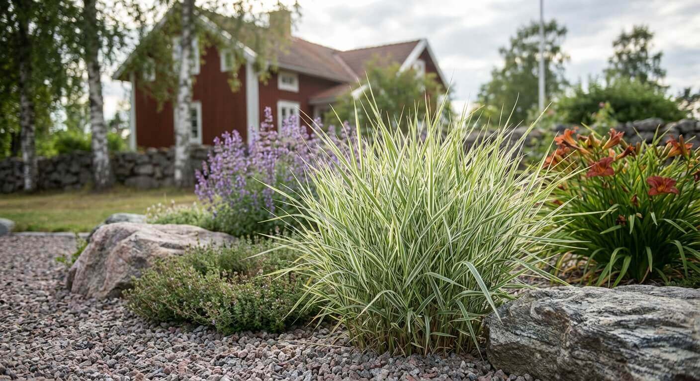 Randgräs – strimmiga blad för fuktiga lägen