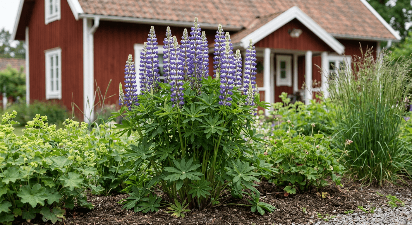 Russell-lupin – höga blomspiror för sommarträdgården