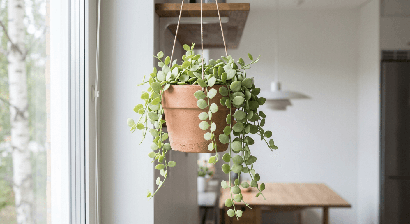 Penningsblomma – epifyt med suckulenta blad