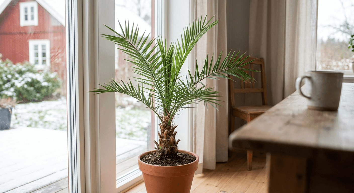 Kokospalm – odla från nöt inomhus