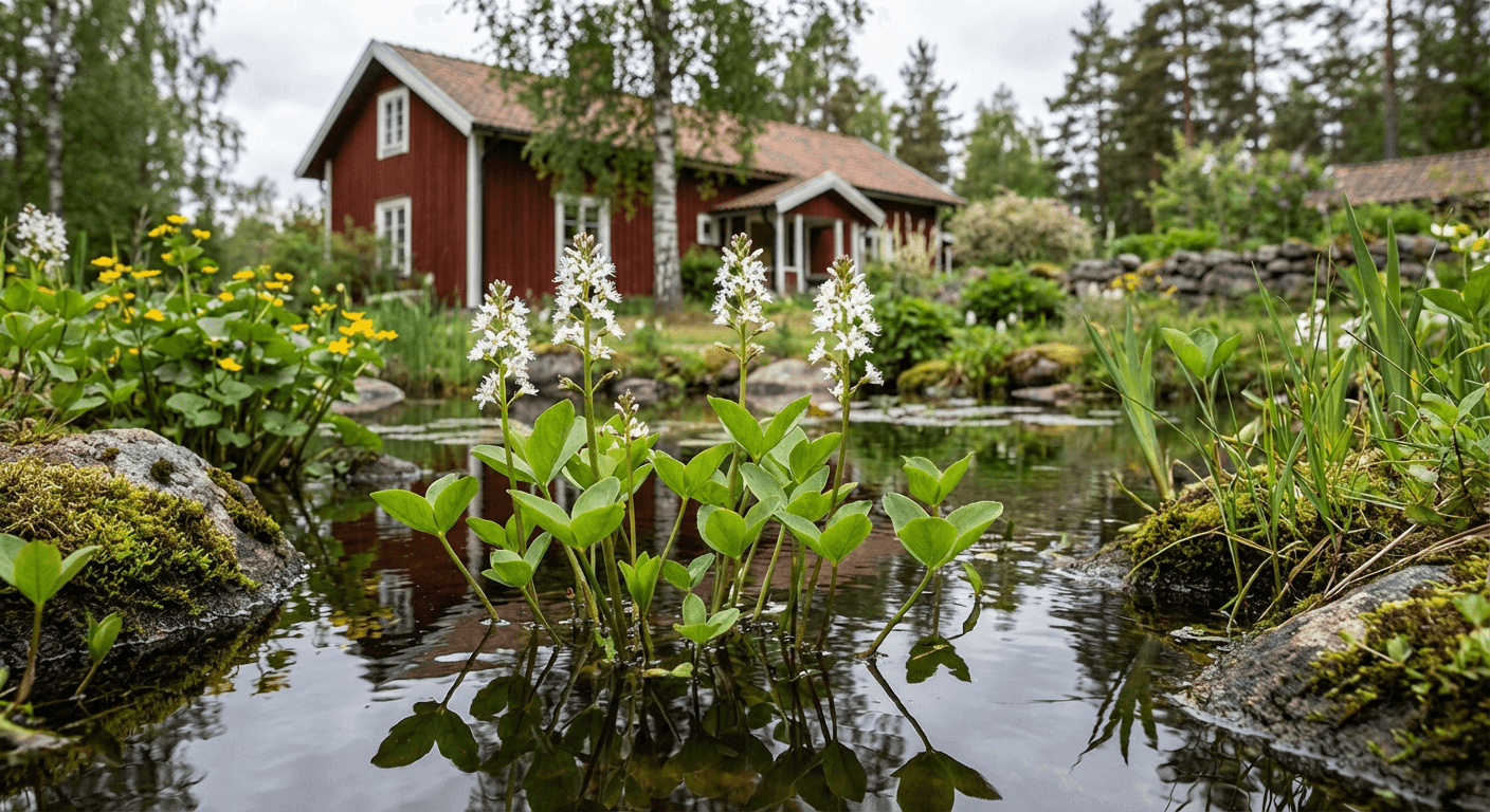 Vattenklöver – vattenväxt för svenska dammar