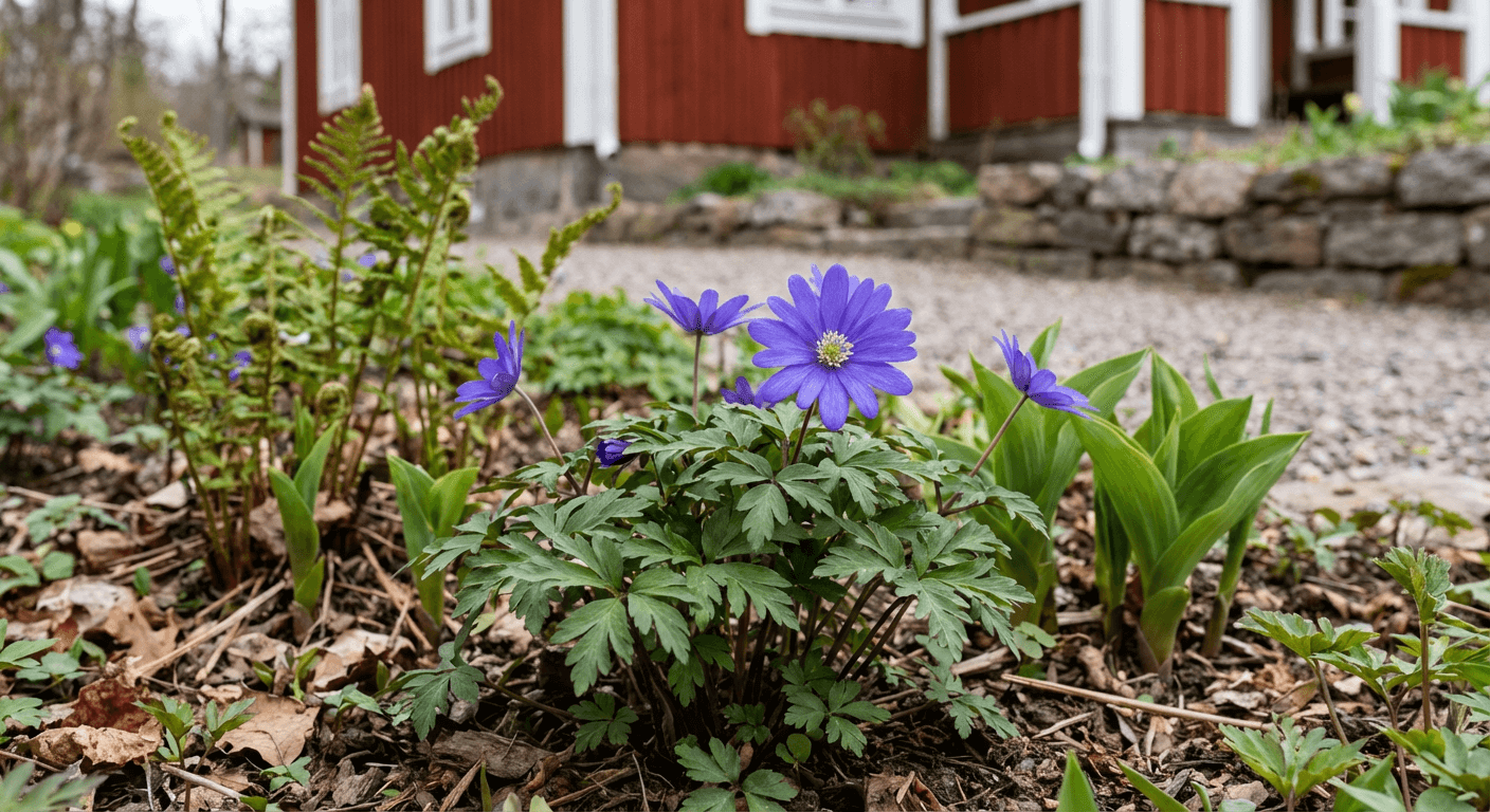 Balkanvitsippa – vårblommaren för april