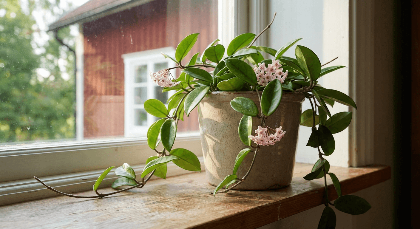 Porslinsblomma – doftande vaxblommor från vår till höst