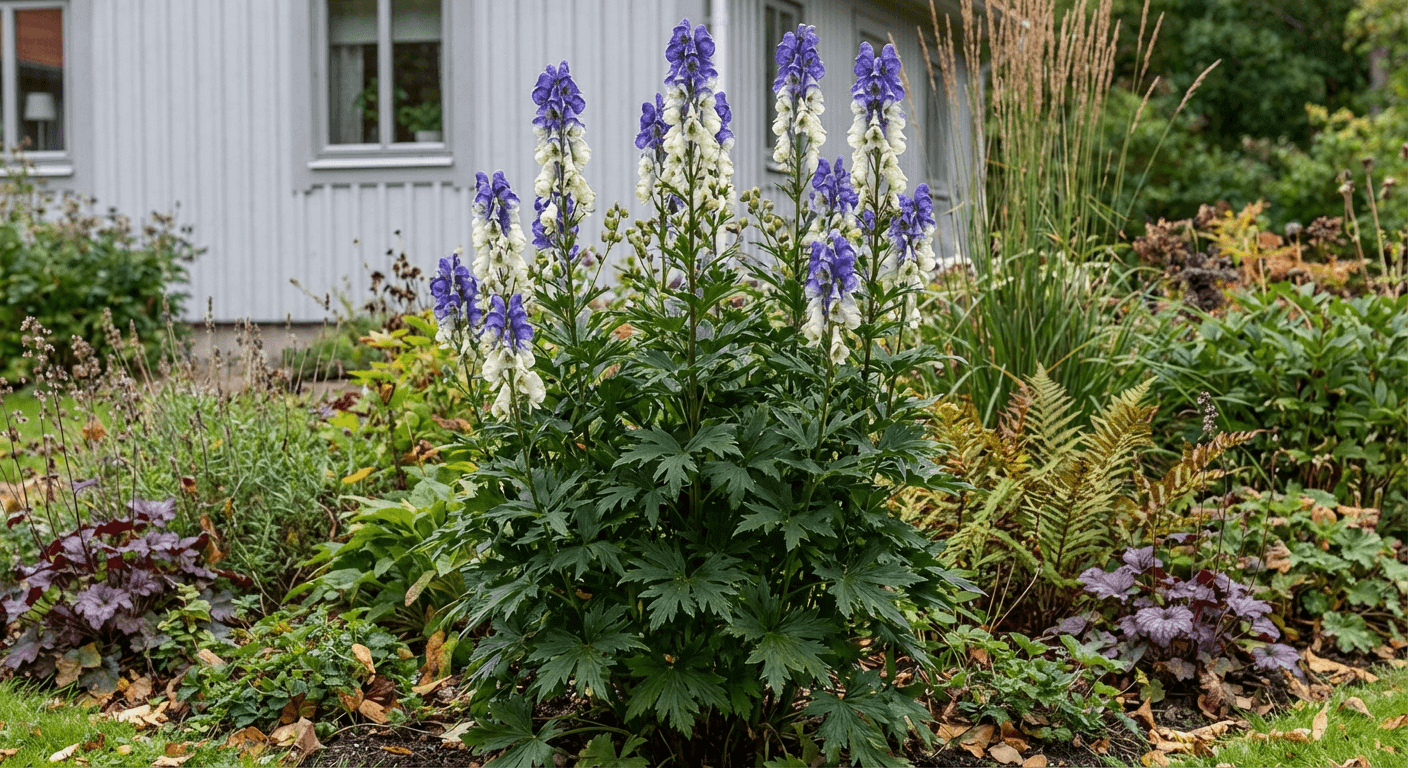 Stormhatt 'Bicolor' – sensommarblommande perenn