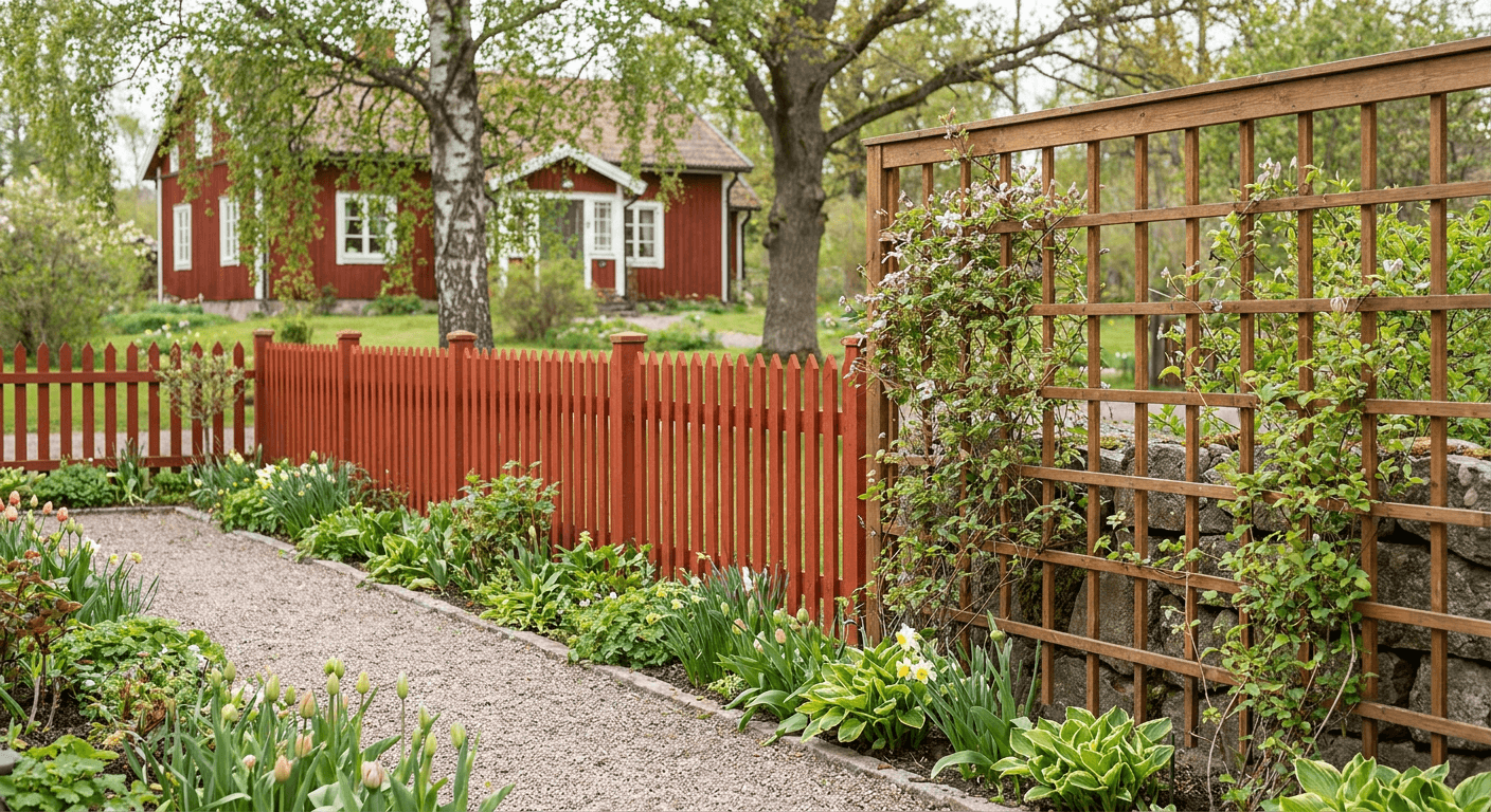 Reparera och måla staket innan röta sprider sig