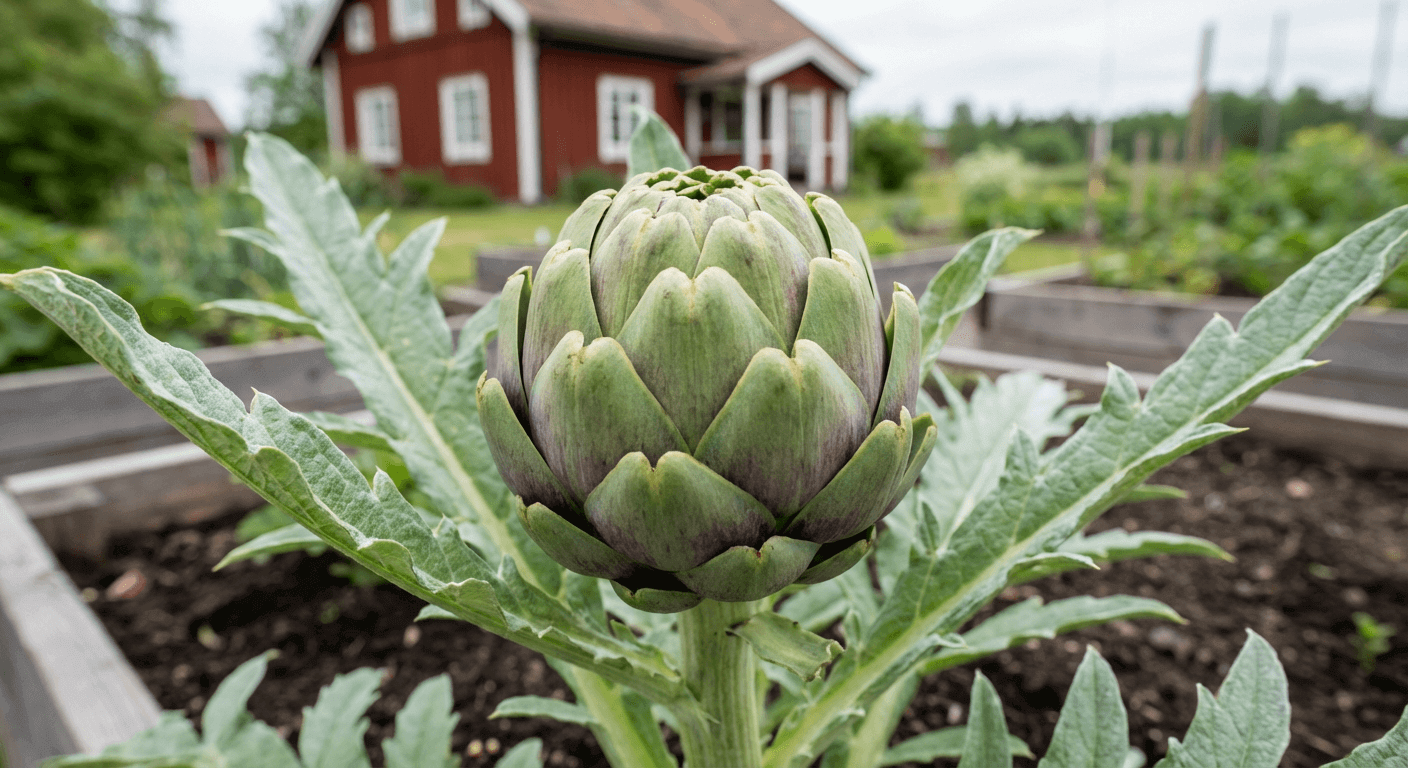 Kronärtskocka – odla blomknoppar i Sverige