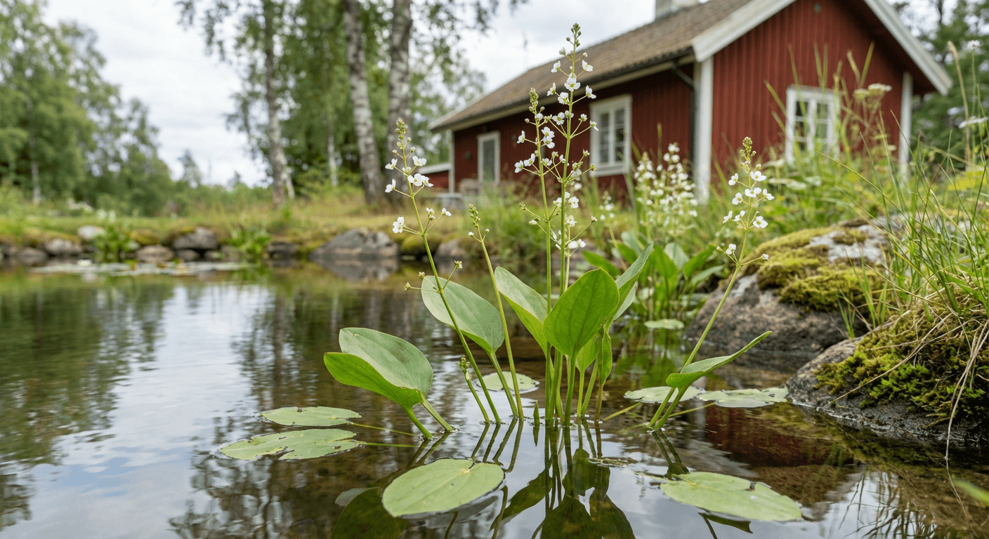 Svalting – vattenväxt för svenska dammar