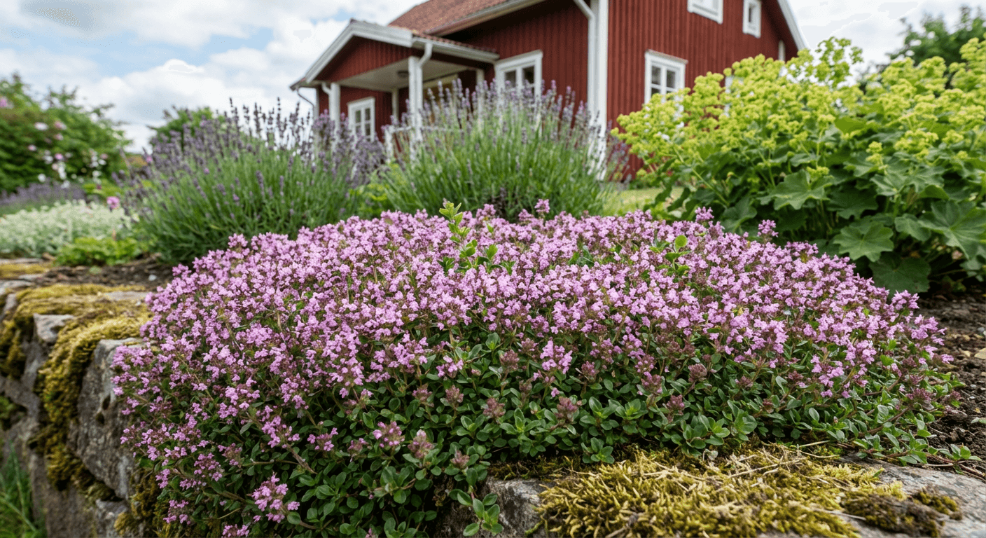 Backtimjan – torktålig matta för soliga lägen