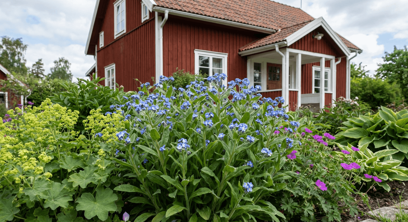Förgätmigej 'Victoria' – djupt blå vårblommare