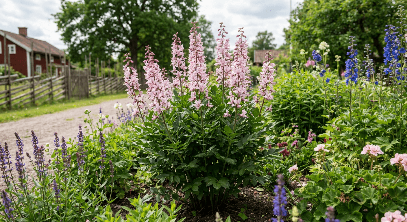 Moses brinnande buske – långlivad perenn med doftande blommor
