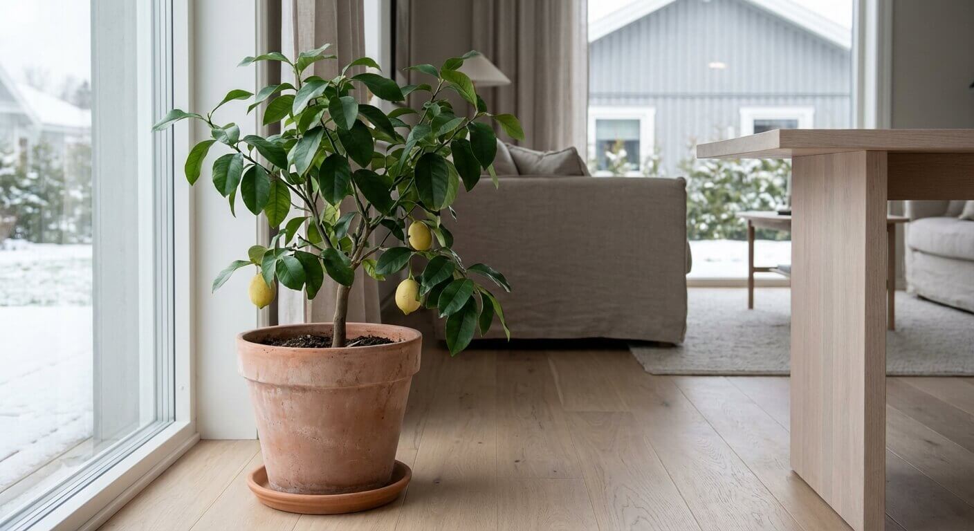 Citron i kruka – odla frukt inomhus