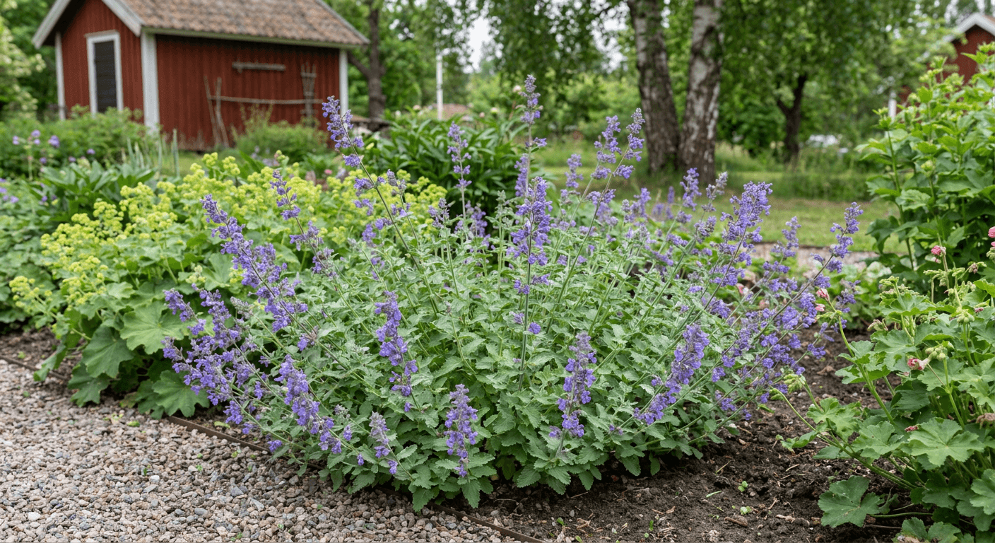 Bergnepeta – lila blomspiror från juni till september