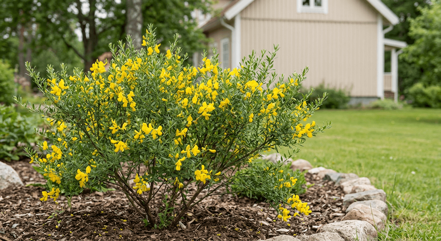 Färgginst – solgul blomning för torra, sandiga lägen