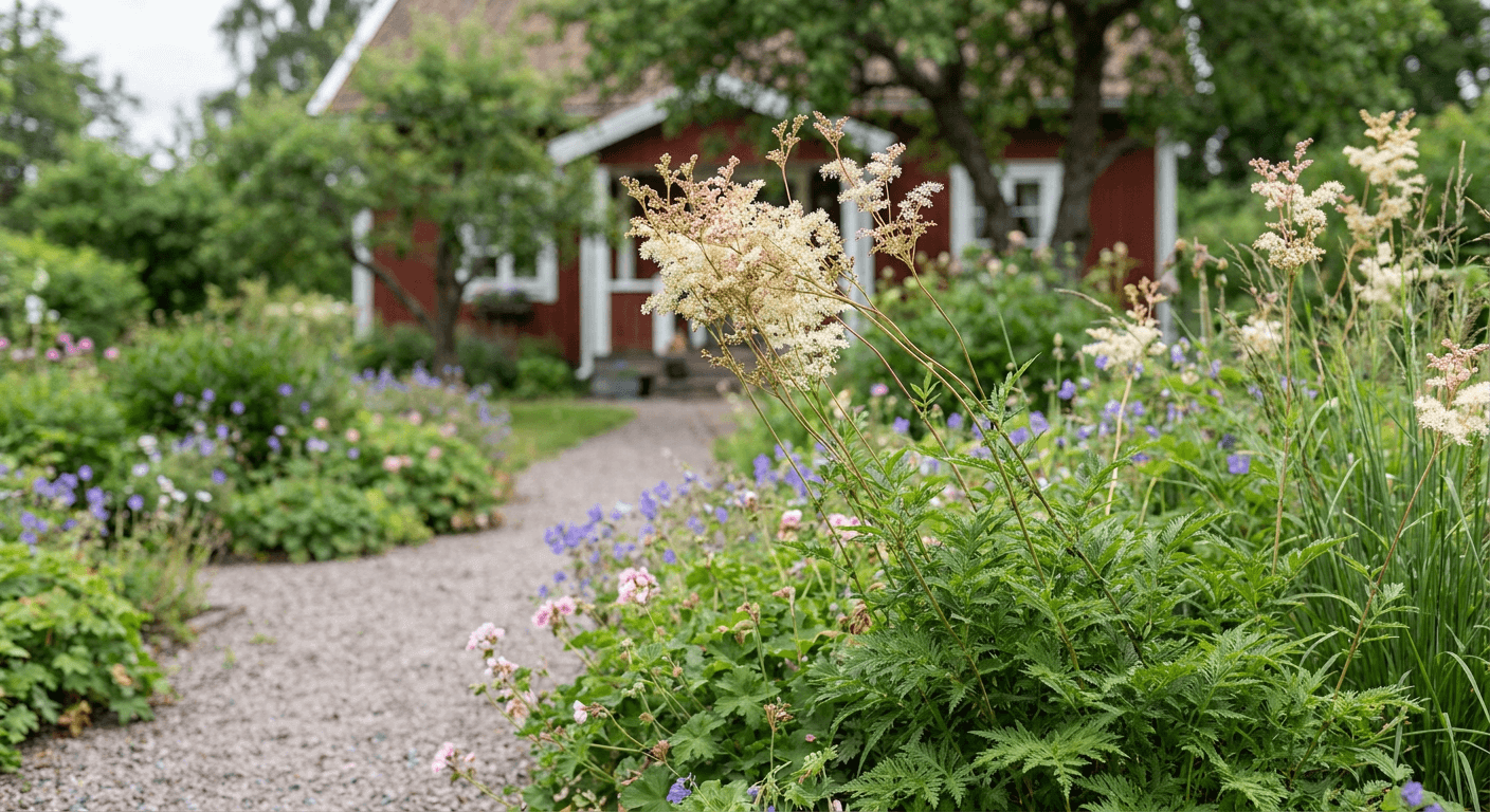 Brudbröd – härdig perenn med vita blomklassar