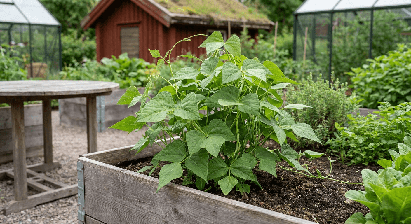 Cannelinoböna – vit lagringsböna för torkning och långtidslagring