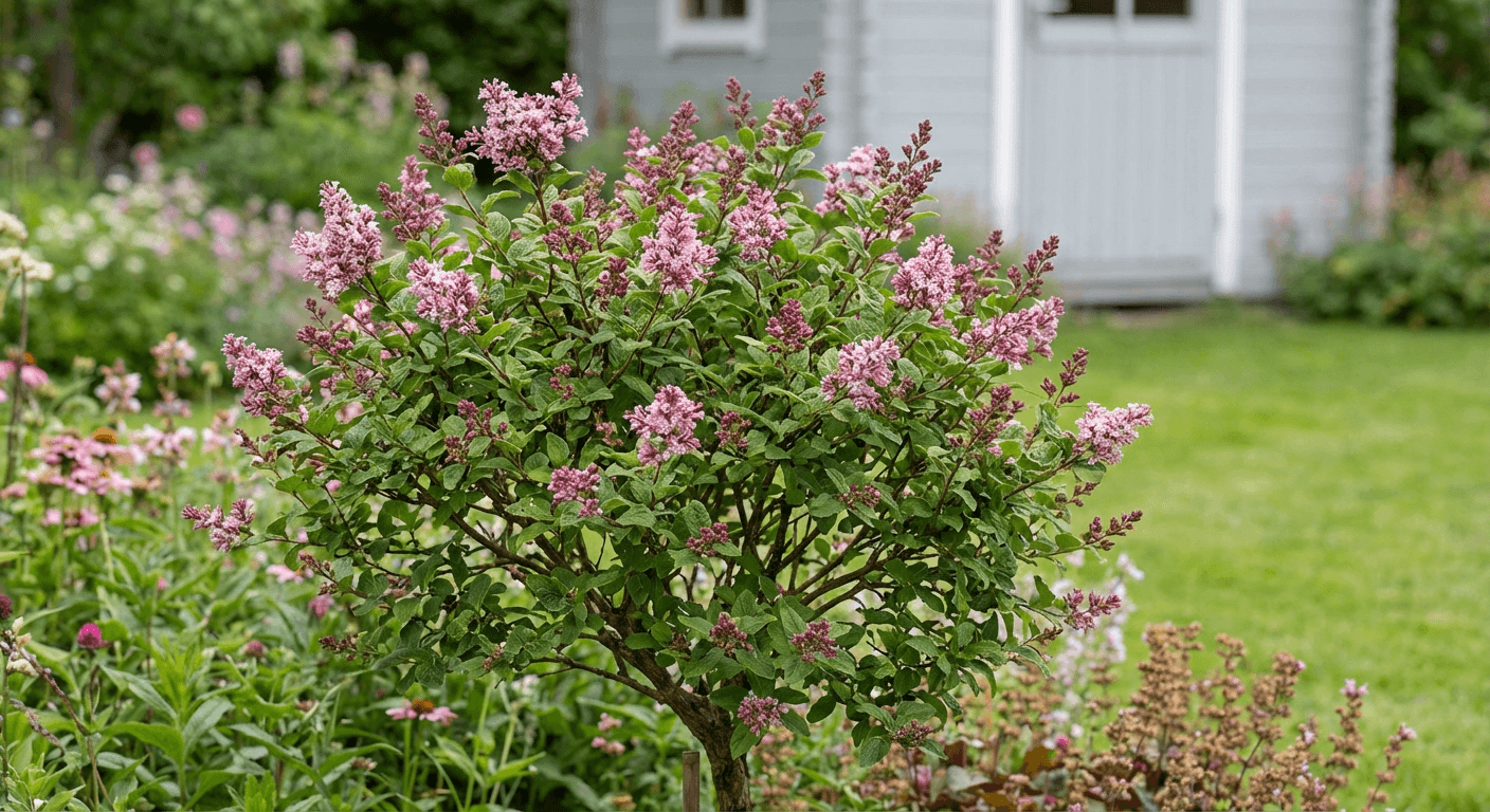 Småbladig syren 'Superba' – återblommande buske