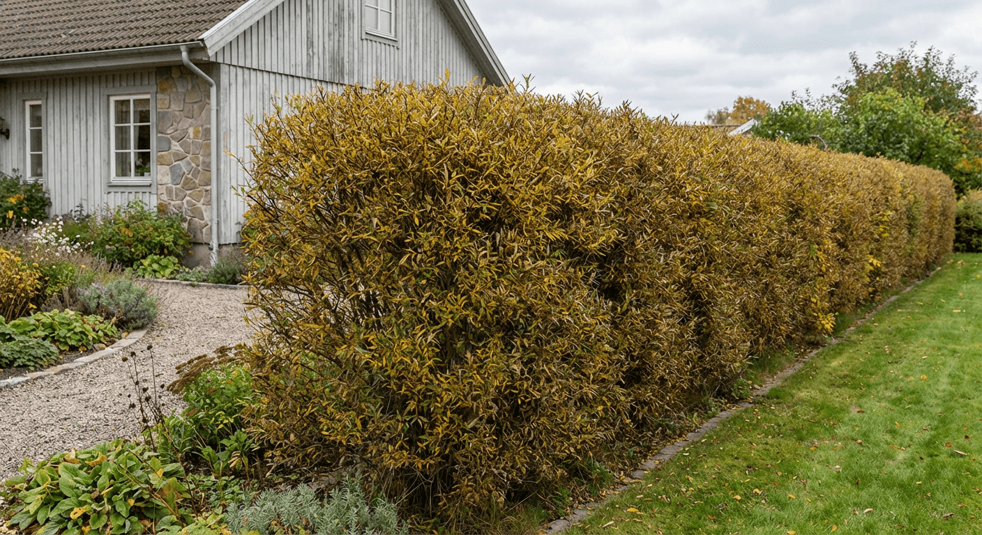 Sälg – snabbväxande häckväxt med vårblomning
