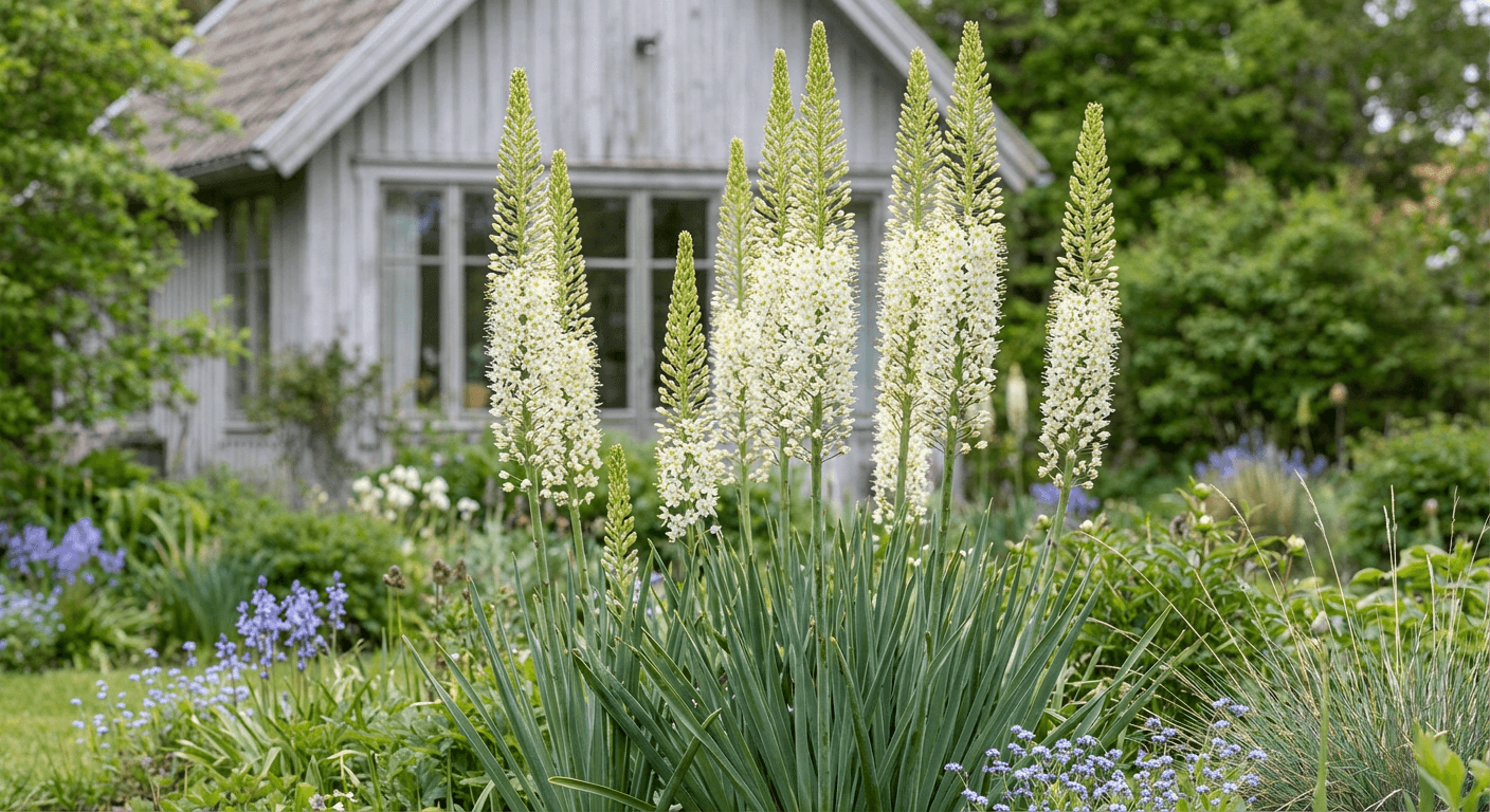 Jättestäpplilja – 2,5 meter höga blomstänglar