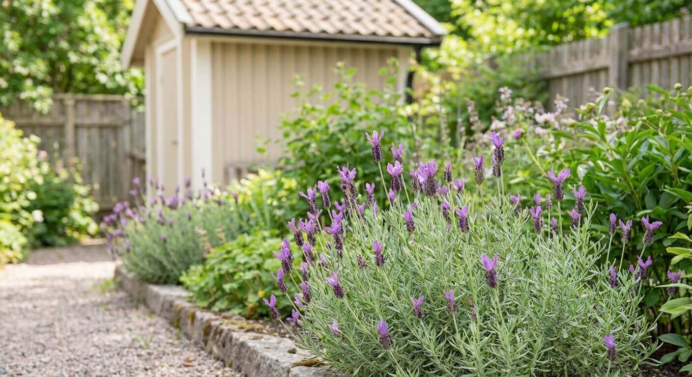Topplavendel – doftande sommarblomma i kruka