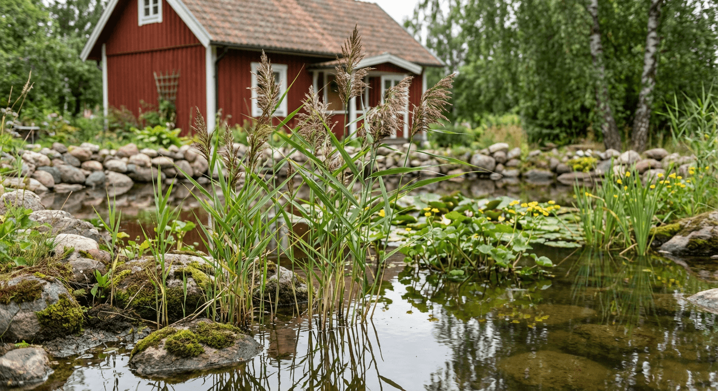 Vass – vattenväxt för dammar och våtmarker