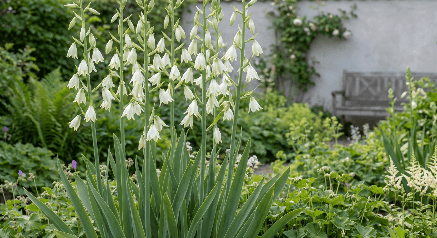 Sommarhyacint – vita sensommarblommor från Sydafrika