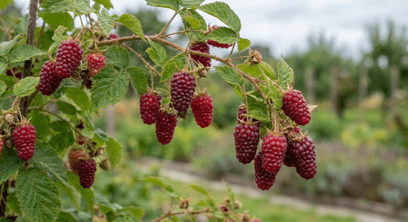 Taybär – hallon-björnbär-hybrid med stora sötsyrliga bär