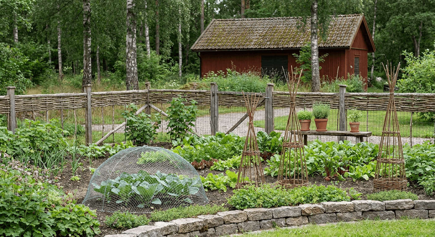 Skydda trädgården mot harar, sorkar och fåglar