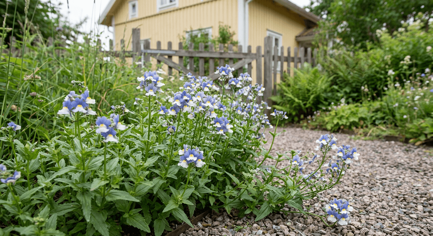 Nemesia 'Confetti' – blomrik sommarblomma för kruka
