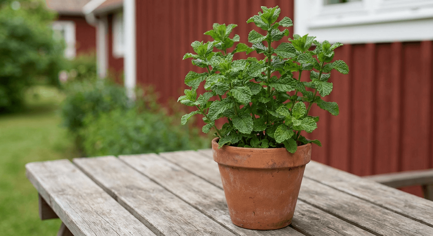 Krusmynta 'Crispa' – söt spearmint för köket