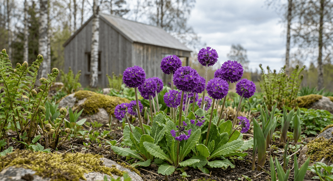 Bollviva – vårblommare med klotformade blommor