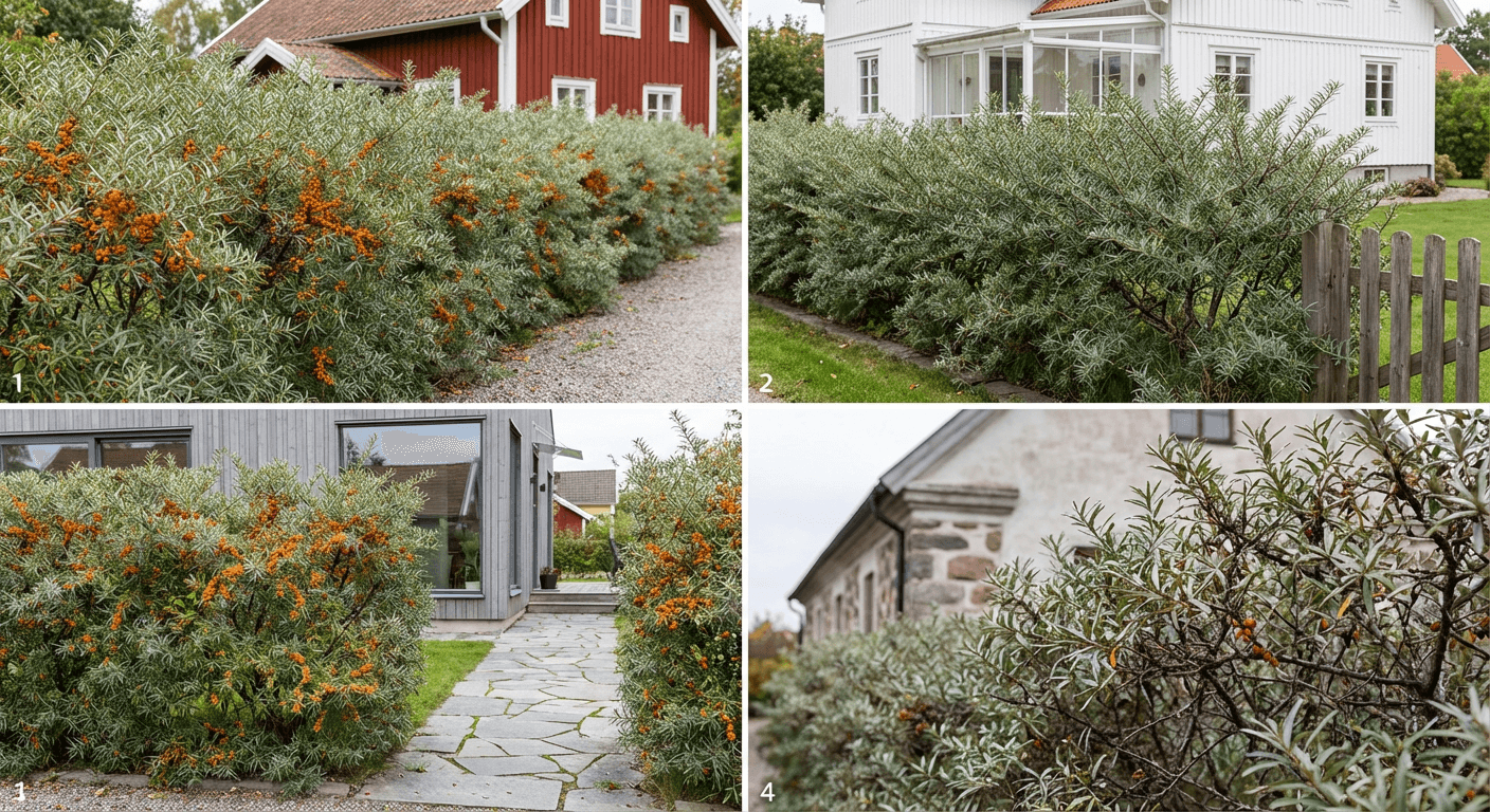 Havtorn – härdig häckväxt med C-vitaminrika bär
