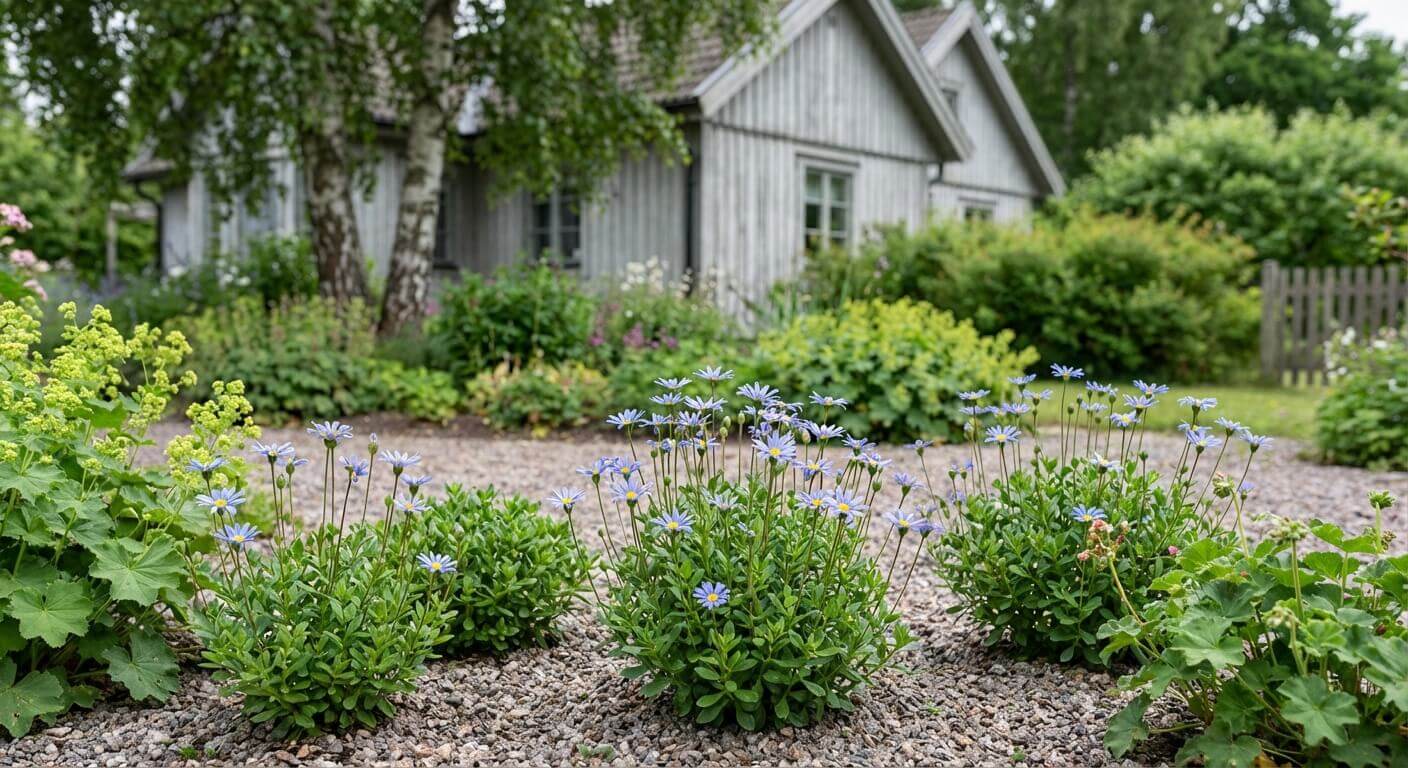 Blåkrage – klarblå sommarblomma för sol och värme