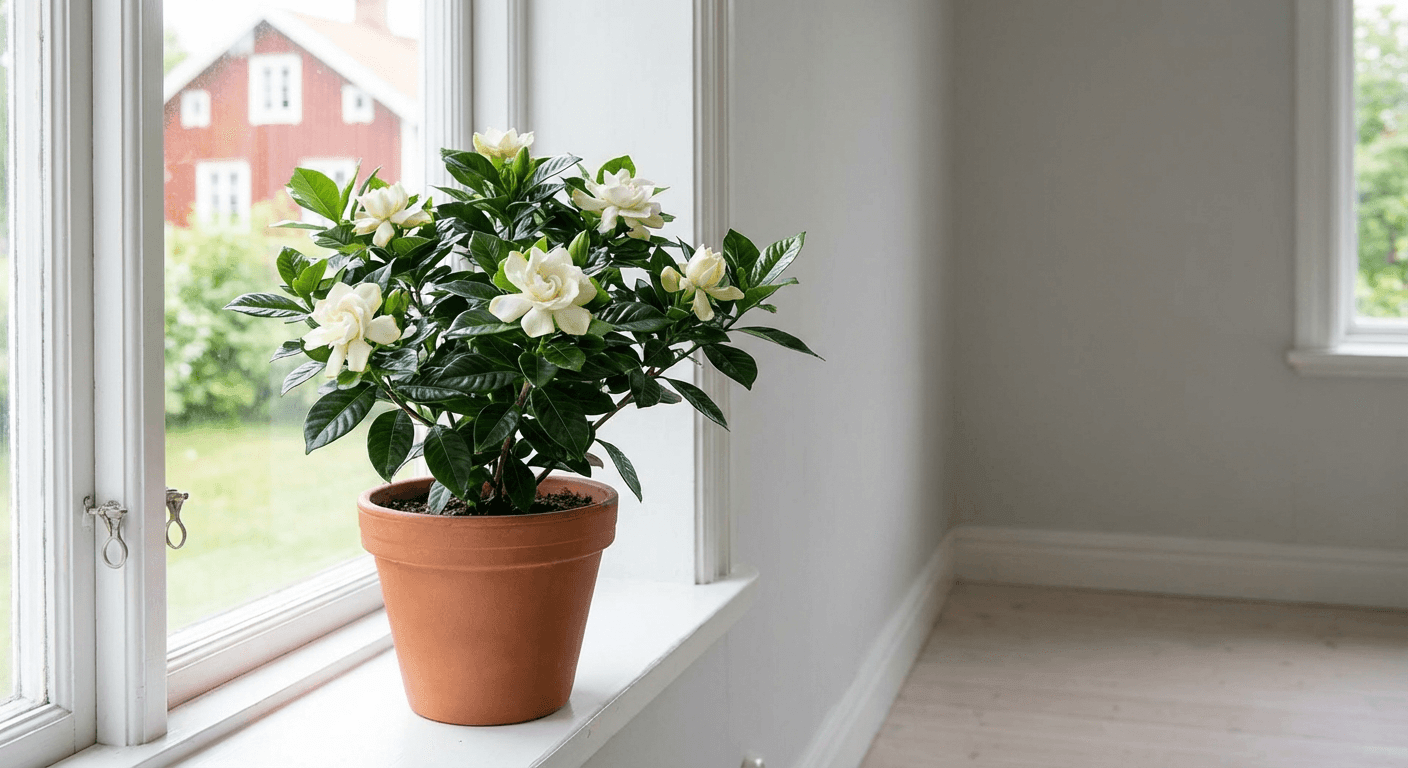 Gardenia – kritvita blommor med stark doft