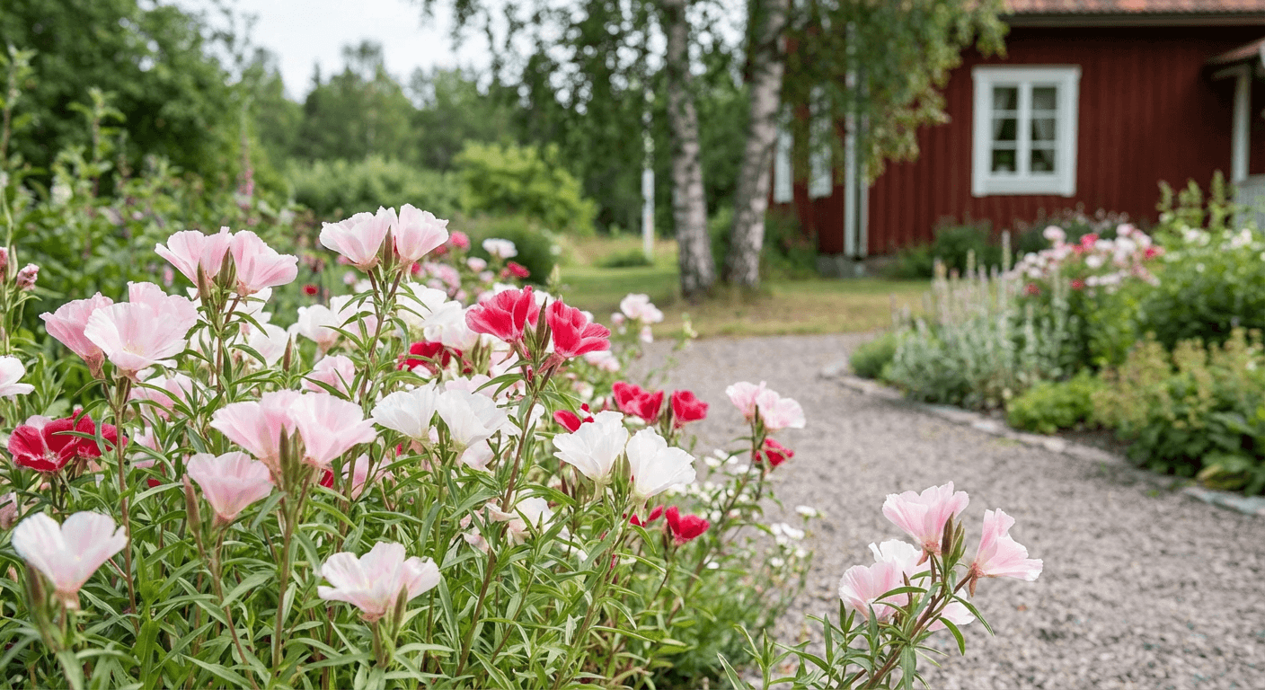 Atlasblomster – silkeslena blommor från juli till oktober