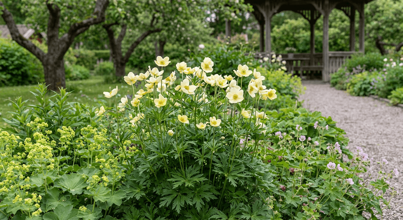 Flikanemon – färgstarka försommarblommor för soliga rabatter