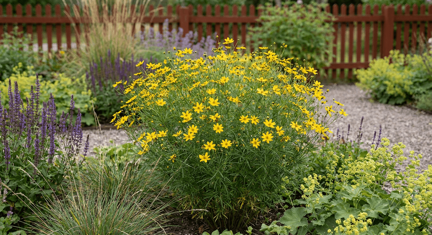 Höstöga – guldgula blommor tidig höst