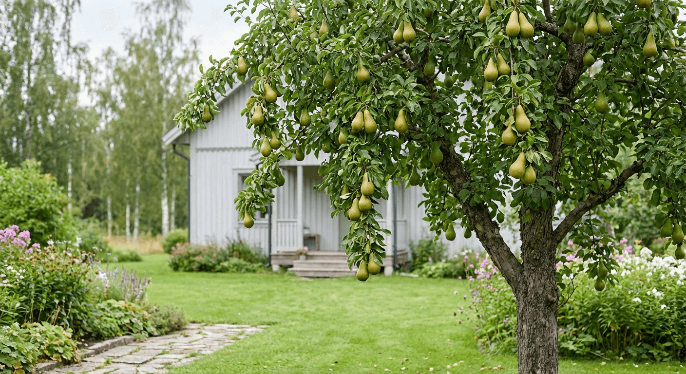 Päron 'Charneu' – höstpäron för svenska trädgårdar