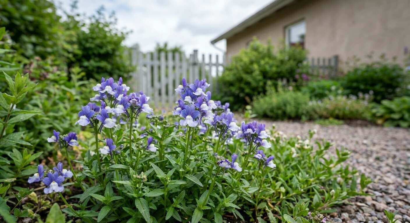 Nemesia – tvåfärgad sommarblomma för krukor