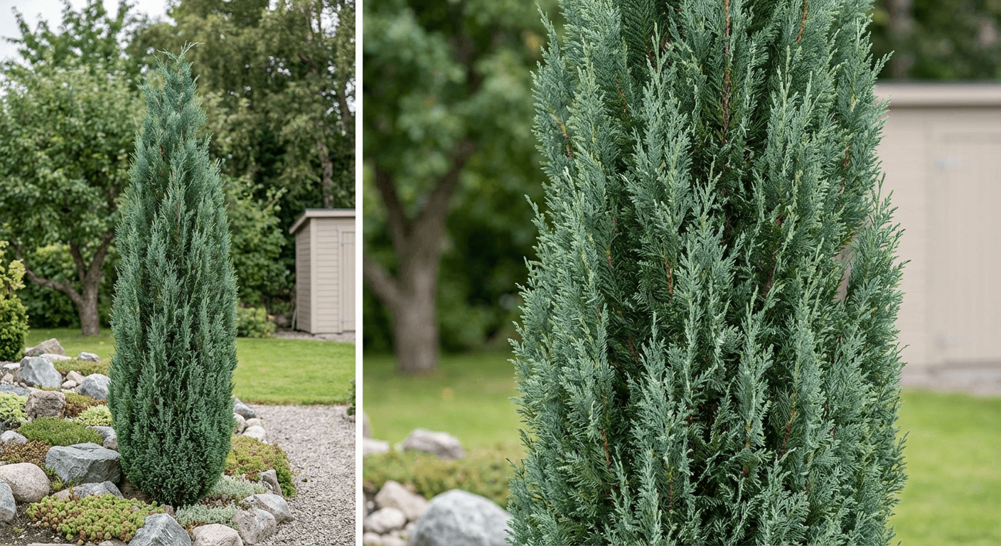 Ädelcypress 'Columnaris' – smal pelarväxt för höjd