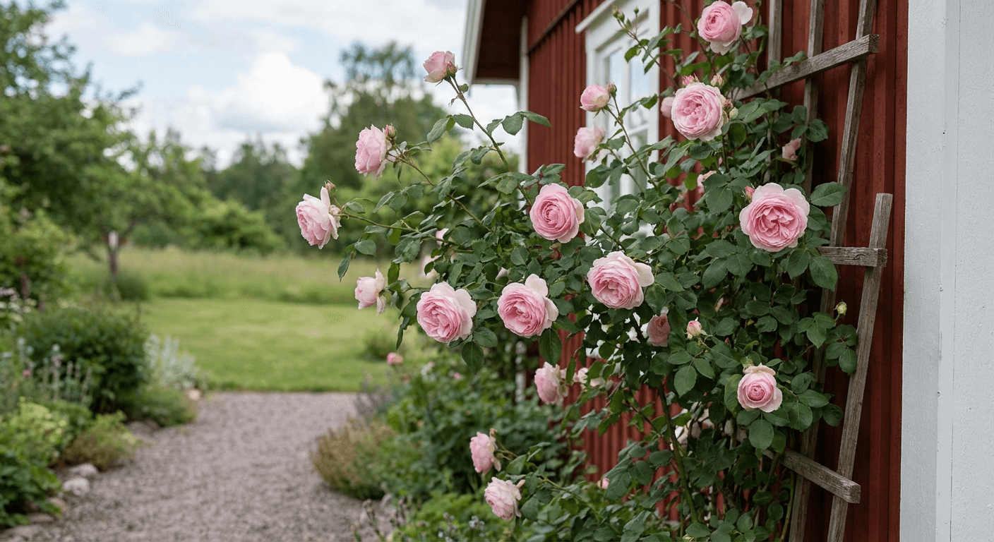 Louise Odier-ros – klassisk Bourbonros med intensiv doft
