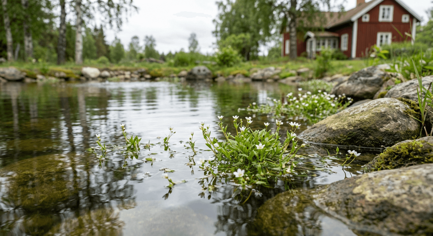 Källört – vattenväxt för fuktiga lägen
