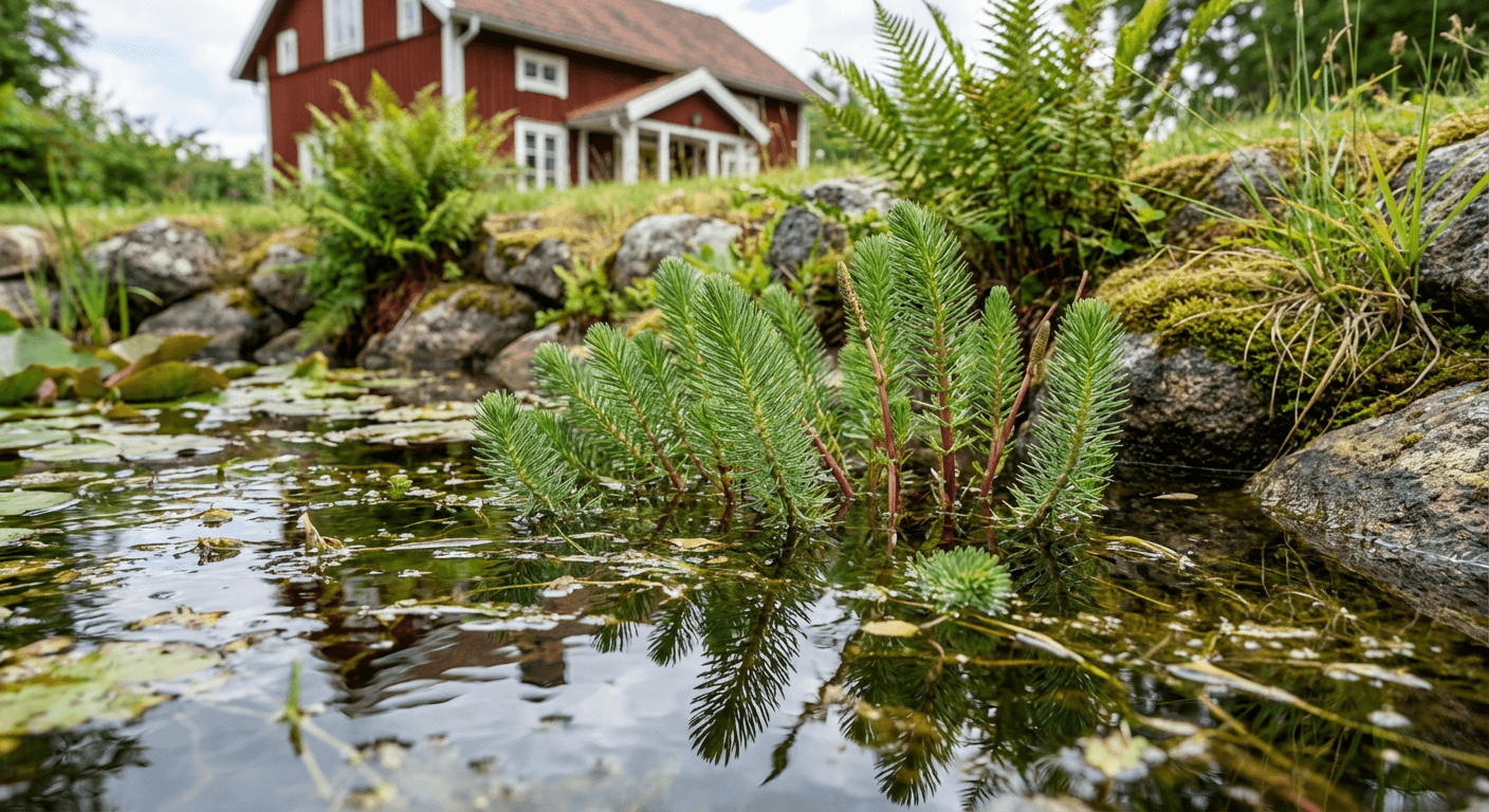Hästsvans – vattenväxt för dammen