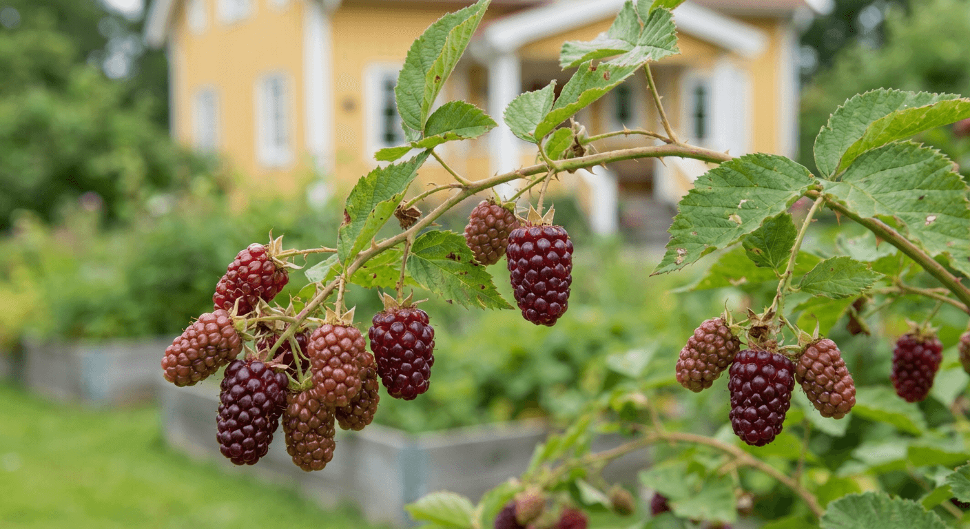 Boysenbär – stora bär från hybridkorsning